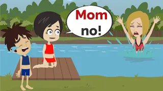 Marie is DROWNING! | Basic English conversation | Learn English | Like English