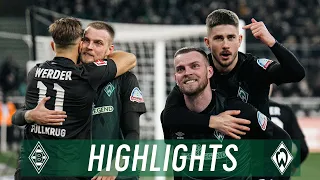 HIGHLIGHTS: Borussia M'gladbach - Werder Bremen 2:2 | “Duckschis Qualität“ | Highlights & Interviews