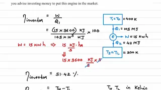 Numericals | Problems on second law of thermodynamics
