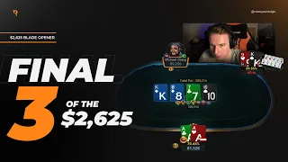 This $2625 FINAL TABLE Is Ridiculous! | Twitch Poker Highlights