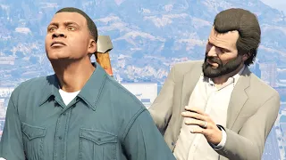 GTA V PC Michael Kills Franklin (Editor Rockstar Movie Cinematic Short Film)