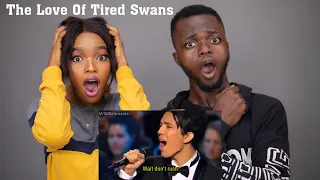 OUR FIRST TIME HEARING Dimash Kudaibergen - The Love Of Tired Swans REACTION!!!😱