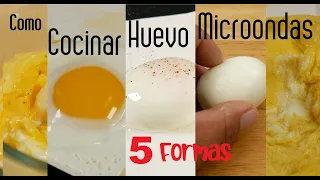 Como Cocinar Huevos Microondas 5 formas Facil Simple
