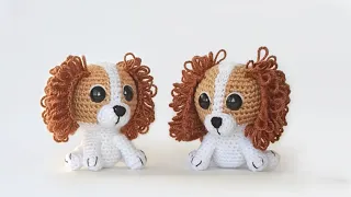💝Everyone wants to buy🌸How to crochet a curly puppy 1 / 2