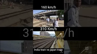 Indian train vs Japan train    who won 🤔 #vktrain #shorts