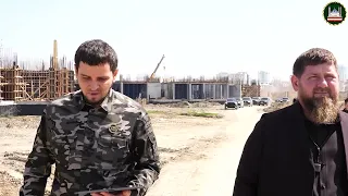Рамзан Кадыров проинспектировал строительство многоквартирных домов в новом районе