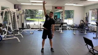 Standing Windmill Exercise