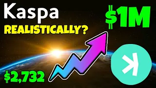 KASPA (KAS) - COULD $2,732 MAKE YOU A MILLIONAIRE... REALISTICALLY???