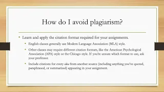 Plagiarism: Its definition, its consequences, and how to avoid it