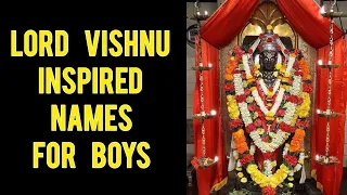 Lord Vishnu Boy Names | Unique Baby names inspired by Lord Vishnu #Babyboynames #latestbabynames