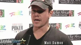 Invictus Matt Damon Interview Audition Tips The Bourne Trilogy Cinematheque Award Spirit Awards