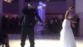 NFL Wedding Father Daughter wedding dance (coolest ever!!)