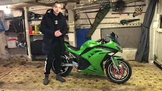 Электромотоцикл Kawasaki Ninja. Размеры аккумуляторного отсека. Данные по контроллеру.