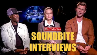 Avengers Endgame Interviews With All The Cast Members