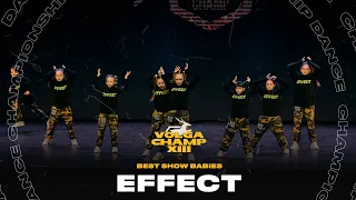 VOLGA CHAMP XIII |BEST SHOW BABIES | EFFECT