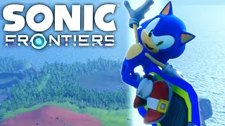 Sonic Frontiers with Riders Extreme Gear!