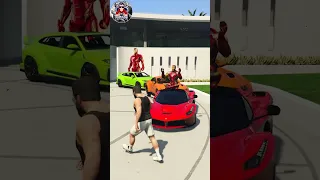 GTA 5 MICHAEL GIFTED LUXURY CAR TO IRONMAN | TECHNO VIHAAN | #shorts #gta5gameplay #gta5shorts