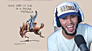 BAD BUNNY - MR. OCTOBER | nadie sabe lo que va a pasar mañana (REACCION)