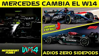 ⚠️BOMBA 💣 MERCEDES CAMBIA el W14 ♻️ NUEVO CONCEPTO 🔥 Será la SOLUCIÓN? 🤔 ADIOS 'ZERO SIDEPODS'