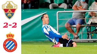 Espanyol vs Elche 2-2 Extended Highlights & All Goals la liga 2021 || Espanyol goals vs Elche