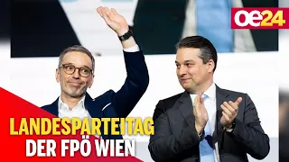 Nepp-Wiederwahl: Landesparteitag der FPÖ-Wien