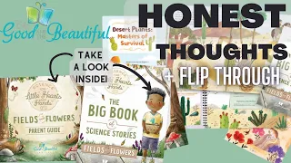 *NEW* THE GOOD AND THE BEAUTIFUL SCIENCE FOR LITTLE HEARTS AND HANDS HONEST THOUGHTS + FLIP THROUGH