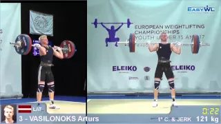 VASILONOKS Arturs - 2015 European Youth Under 15 and 17 -  Landskrona (SWE)