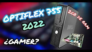 "Mejorando" OPTIFLEX 755  en 2022? intel core 2 duo E6550 ,2GB de memoria  Ram,sin tarjeta graficá):