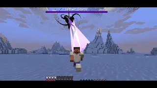 adventure up- i tried to beat the wither storm in Minecraft