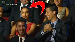 Reacción de Irina Shayk cuando Eva Hache Coquetea a Cristiano Ronaldo