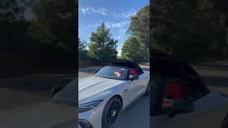 Top Down Drive in Mercedes Benz AMG SL 63