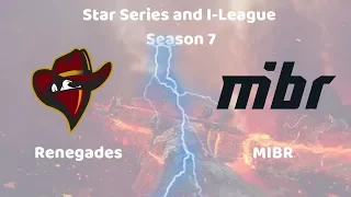 [1080p60] Renegades  v/s MIBR | ( BO3 ) | StarSeries and I-league  // ENCE vs Vitality