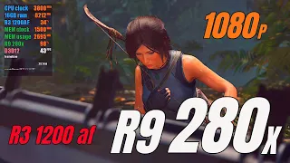 Shadow of the Tomb Raider / R9 280x / Ryzen 3 1200AF / 1080p / High