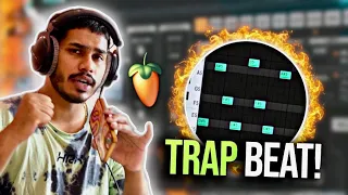 MOST EASIEST WAY TO MAKE TRAP BEAT IN FL STUDIO 21🔥( HINDI ) | 2024