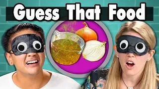 GUESS THAT FOOD CHALLENGE! #4 | People Vs. Food (ft. FBE STAFF)