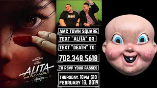 Alita Battle Angel & Happy Death Day 2U Las Vegas screening