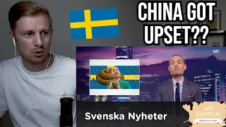 Reaction To Svenska nyheter - Jesper Rönndahl: China's most hated Swede