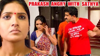 Prakash Angry with Sathya | Prakash and Sathya | Fight Scene | Best of Deivamagal