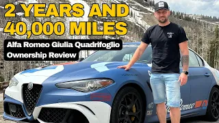 40,000 Miles in 2 Years with an Alfa Romeo Giulia Quadrifoglio: A Detailed Ownership Review