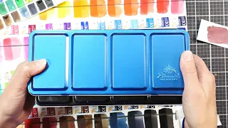 Let's watch paint dry! Unboxing & Comparing MORE eerily similar watercolor brands