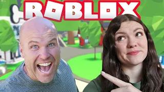 Teaching My Dad How to Play Roblox!