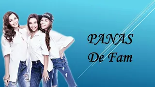 De Fam - Panas | Official Lyrics Video ✓ |