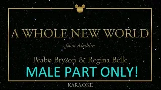 A Whole New World - Peabo's Version Male part only Karaoke
