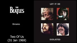 The Beatles - Two Of Us - Isolated Tracks - 31 Jan 1969