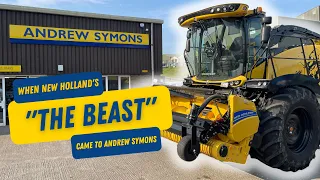 When New Holland's The Beast Came To Visit Andrew Symons Ltd FR650 Forage Cruiser Forager Farming