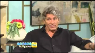 Eric Roberts gives Access Hollywood Live a lesson in Passionate Kissing