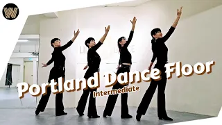 Portland Dance Floor Line Dance || 포틀랜드 댄스 플로어 라인댄스 || Intermediate || W라인댄스