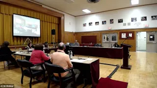 ACSD Board of Education Meeting 9/27/22