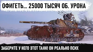 МАУС НА ОХОТЕ! Нереальный Урона в 25000 единиц! Я такого в игре не видел! Еще и Колобанова взял!