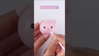 I Made A Water Squishy Using Nano Tape 💦🐱 #DIY #Viral #TikTok